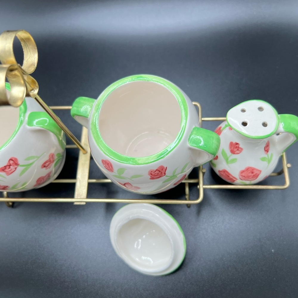 Vintage Japan Ceramic Serving Set  5 piece set   @frances.rushlow - Picture 10 of 11